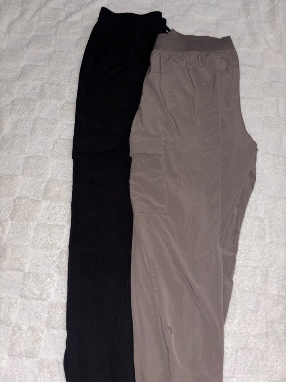 all in motion Black and Taupe Track Pants Joggers - Pair